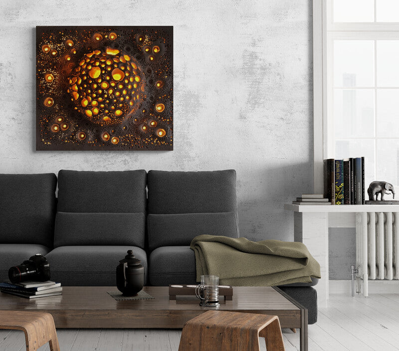 Sculpture On Canvas 19